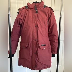 Canada Goose Women’s Tillium Parka- Color Elderberry Size Medium
